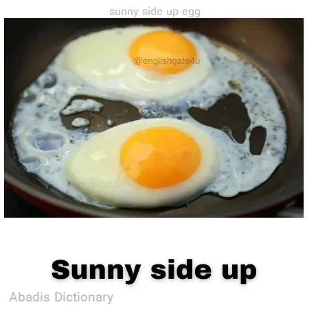 sunny side up egg